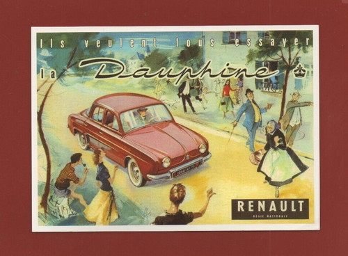 Automobile renault die - -,