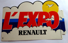 alter Aufkleber Renault