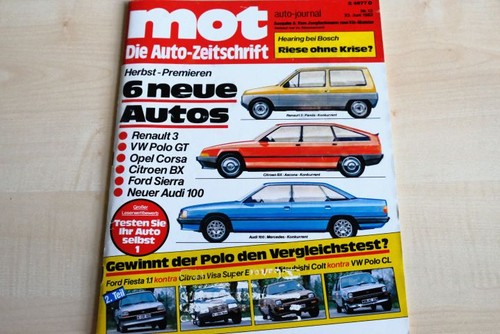 Mot 1982 vw polo - mot,