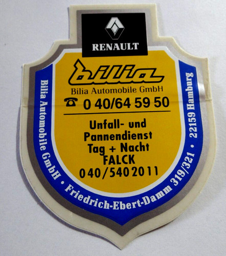Werbe aufkleber renault - werbe-aufkleber,