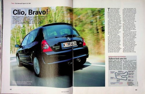 Sport auto 2004 - auto, renault