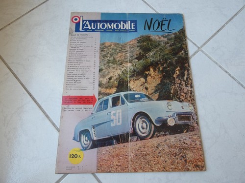 Automobile 152 1958 - l', renault