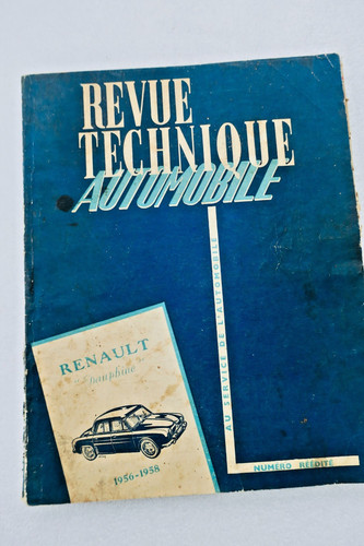 Dauphine revue technique - dauphine,