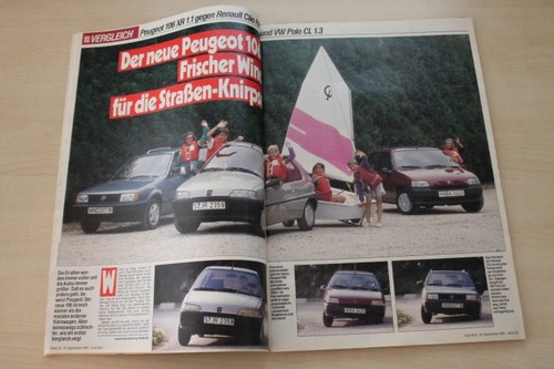 Auto bild 1991 renault clio - renault,